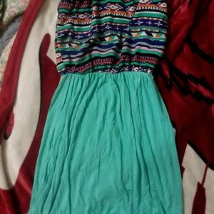 Sleeveless summer dress/ shirt